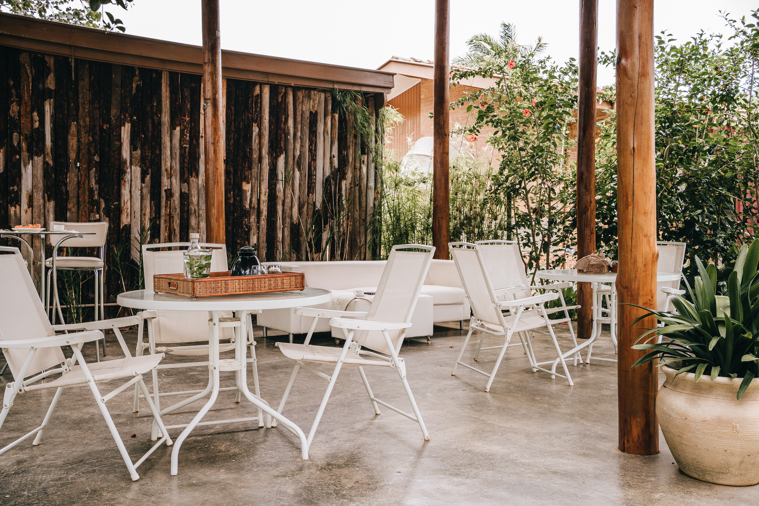 Espaço para Café da Manhã Pousada 4 Irmãos
